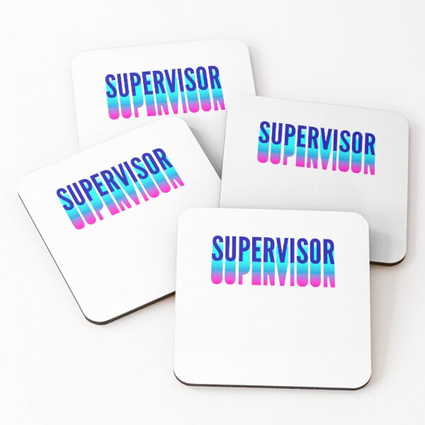 Item preview, Supervisor With Long Gradient Shadow designed and sold by SVPOD.