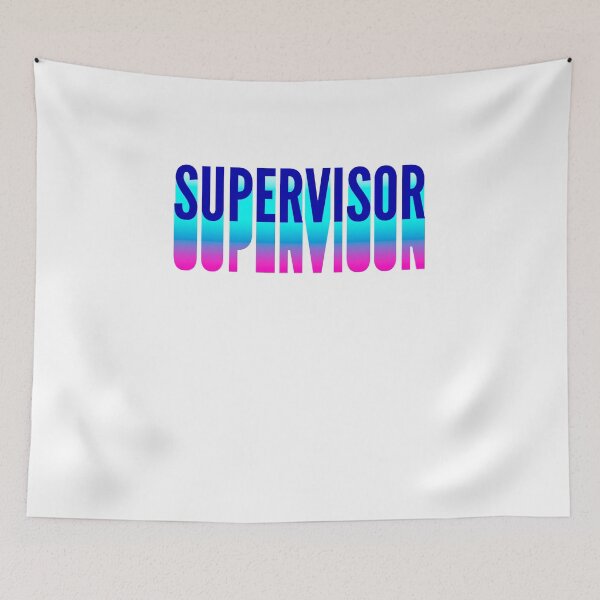 Item preview, Supervisor With Long Gradient Shadow designed and sold by SVPOD.
