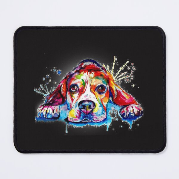 Item preview, Dog, colored, animal, splashed colors, sleeping dog, innocent designed and sold by AlA2 3MER.