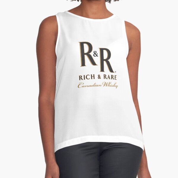 RICH AND RARE CANADIAN WHISKY Sleeveless Top