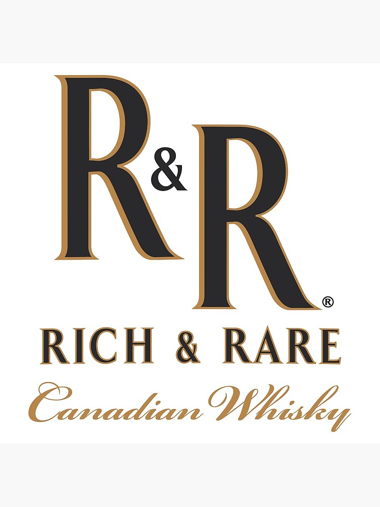 "RICH AND RARE CANADIAN WHISKY" Poster for Sale by evansa245 Redbubble