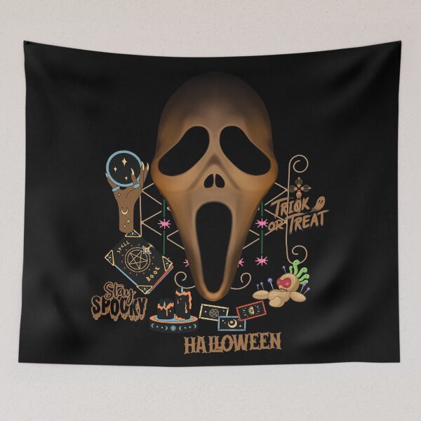 Item preview, Spooky Voodoo Halloween Ghost Illustrated Digital Design V7 designed and sold by mangaworldart.