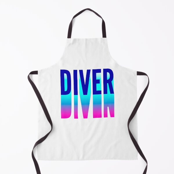 Item preview, Diver With Long Gradient Shadow designed and sold by SVPOD.