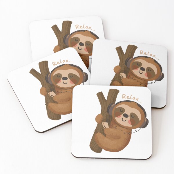 Item preview, Sloth Relaxing designed and sold by Nelli Designz.