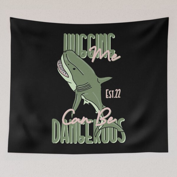 Item preview, HUGGING ME CAN BE DANGEROUS designed and sold by GAADesignz.