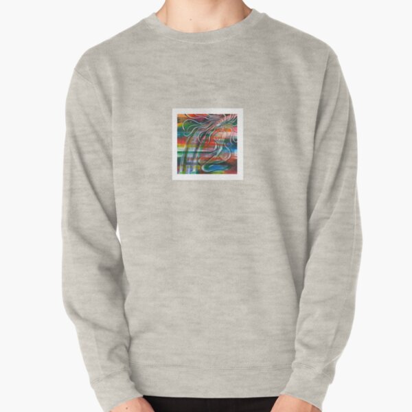 Girl At The End Of The Rainbow Pullover Sweatshirt