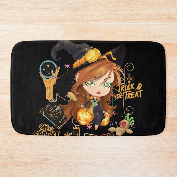 Item preview, Spooky Voodoo Halloween Witch Illustrated Digital Design V8 designed and sold by mangaworldart.