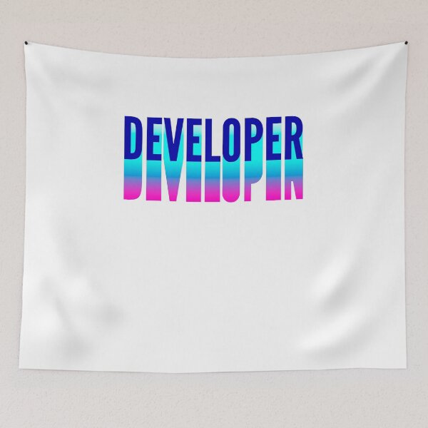Item preview, Developer With Long Gradient Shadow designed and sold by SVPOD.
