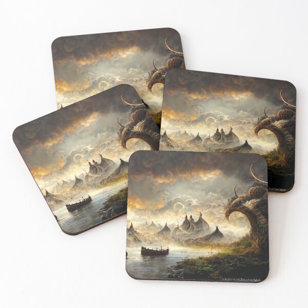 Artikelvorschau, Traumlandschaft - Walhalla entworfen und verkauft von Leviathan  Print.