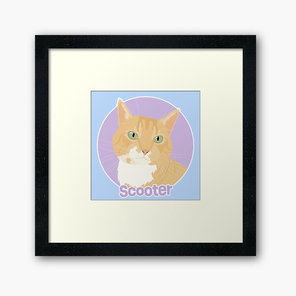 Item preview, Scooter Magooter Portrait designed and sold by Pl-illustration.