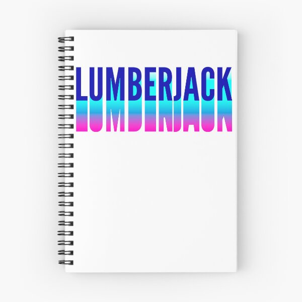 Item preview, Lumberjack With Long Gradient Shadow designed and sold by SVPOD.