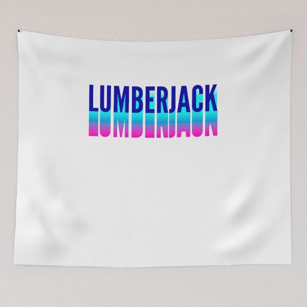 Item preview, Lumberjack With Long Gradient Shadow designed and sold by SVPOD.