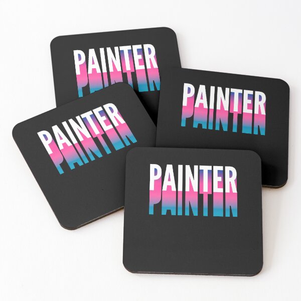 Item preview, Painter With Long Gradient Shadow designed and sold by SVPOD.