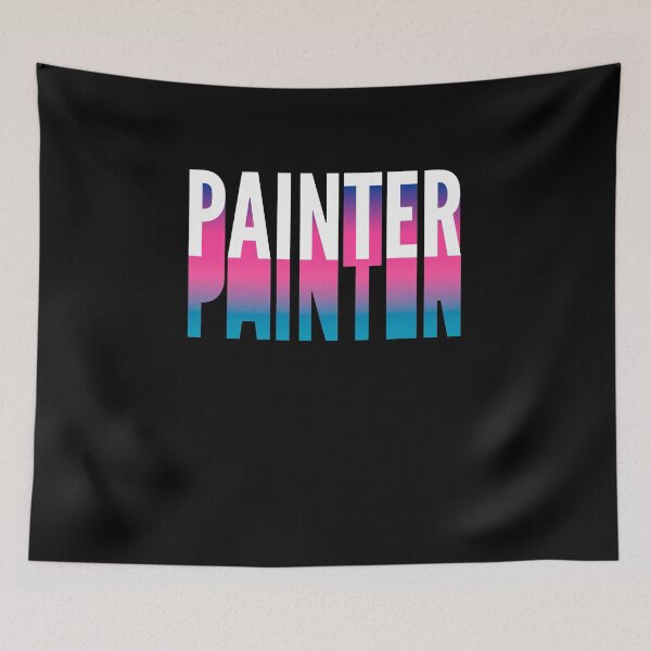 Item preview, Painter With Long Gradient Shadow designed and sold by SVPOD.