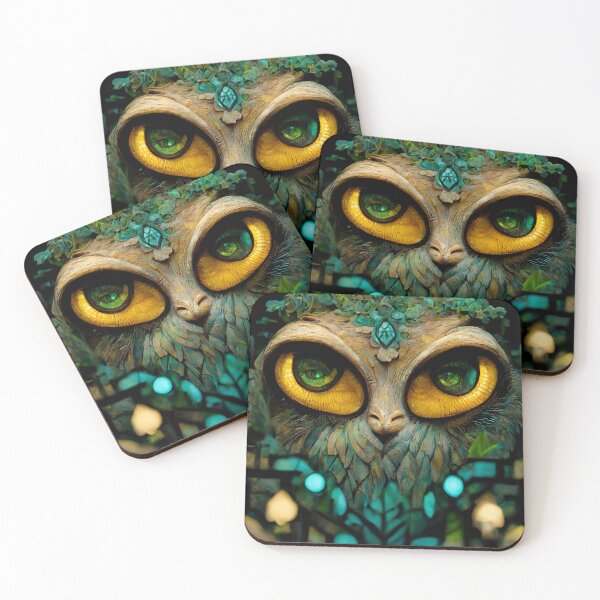 Item preview, Tartarian Mama Owl - Forest Elemental designed and sold by SoulShaman.