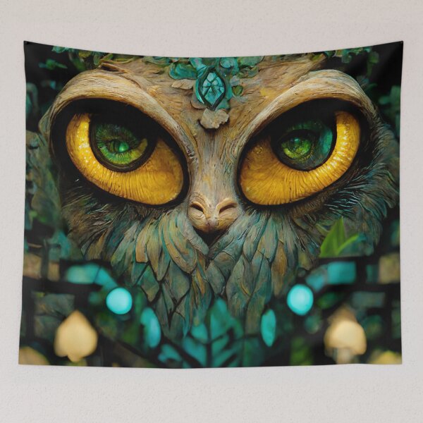 Item preview, Tartarian Mama Owl - Forest Elemental designed and sold by SoulShaman.