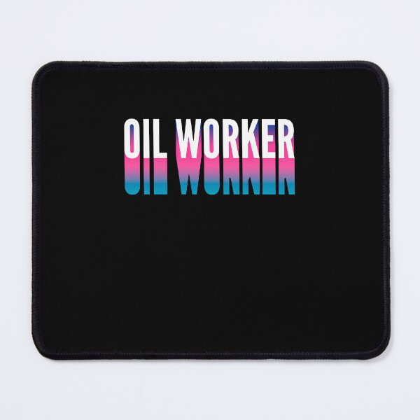 Item preview, Oil worker With Long Gradient Shadow designed and sold by SVPOD.