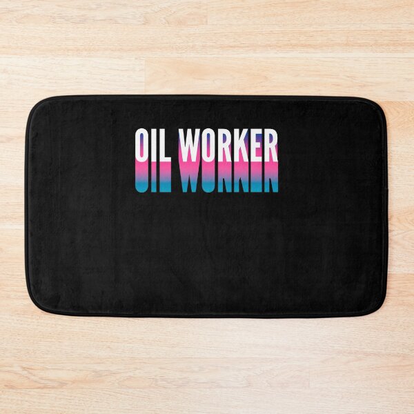 Item preview, Oil worker With Long Gradient Shadow designed and sold by SVPOD.