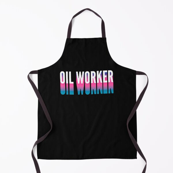 Item preview, Oil worker With Long Gradient Shadow designed and sold by SVPOD.