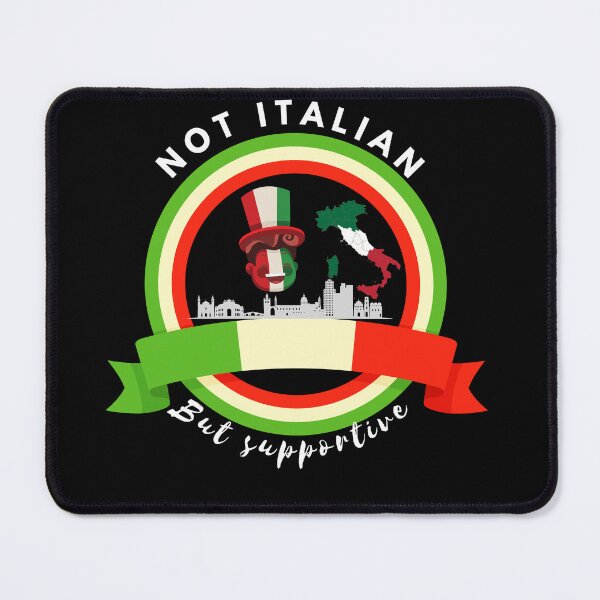 Item preview, Not Italian But Supportive Red White Green designed and sold by kubix81.