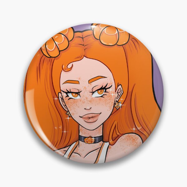 Item preview, orange pumpkin pun - aesthetic girl  designed and sold by Hardsara.