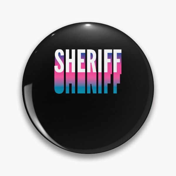 Item preview, Sheriff With Long Gradient Shadow designed and sold by SVPOD.