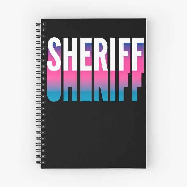 Item preview, Sheriff With Long Gradient Shadow designed and sold by SVPOD.