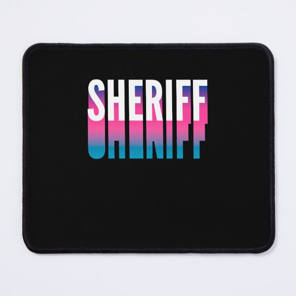 Item preview, Sheriff With Long Gradient Shadow designed and sold by SVPOD.