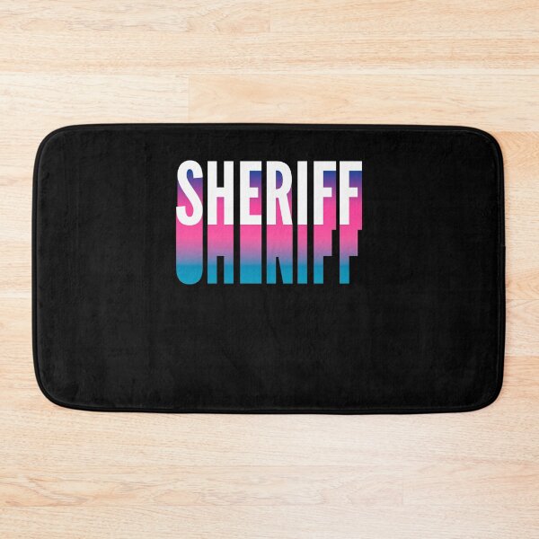 Item preview, Sheriff With Long Gradient Shadow designed and sold by SVPOD.
