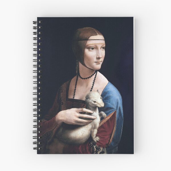 Artikelvorschau, Leonardo DaVinci Mädchen mit Hermelin entworfen und verkauft von dusie.