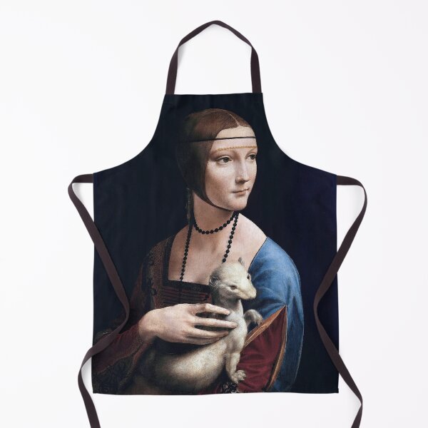 Artikelvorschau, Leonardo DaVinci Mädchen mit Hermelin entworfen und verkauft von dusie.