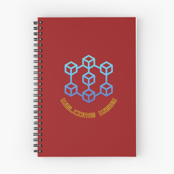 Item preview, CUADERNO DE ESPIRAL BLOCKCAIN WEB3 designed and sold by KatiKata.