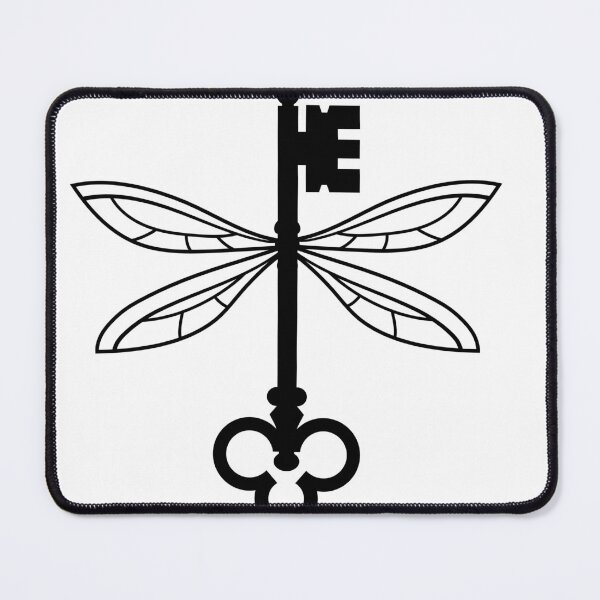 Item preview, Flying Key - Magic Winged Key - Halloween illusion - Dragonfly wings designed and sold by ALLURE-minimal.