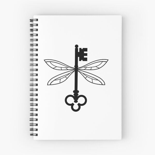 Item preview, Flying Key - Magic Winged Key - Halloween illusion - Dragonfly wings designed and sold by ALLURE-minimal.