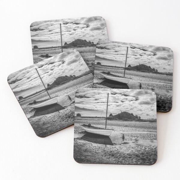 Item preview, Alnmouth Boats At Low Tide designed and sold by axp7884.