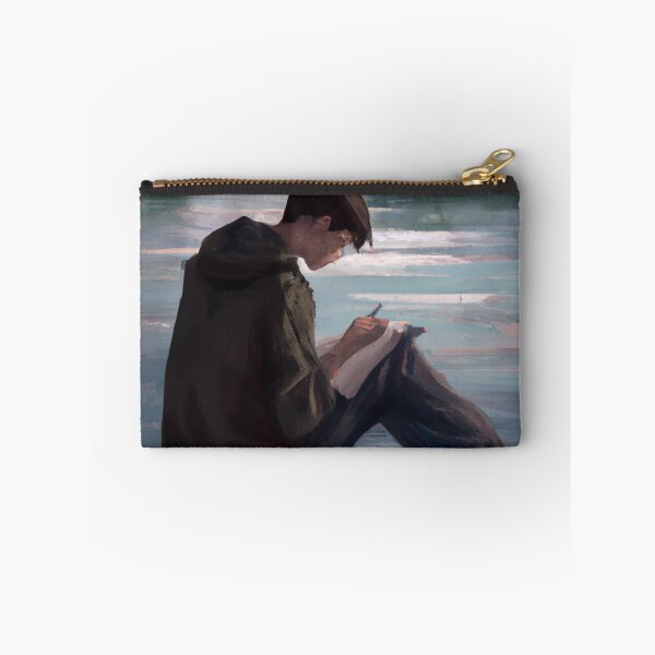 Item preview, Boy Reading a Book on the Riverbank designed and sold by Parag's Travel Shop.