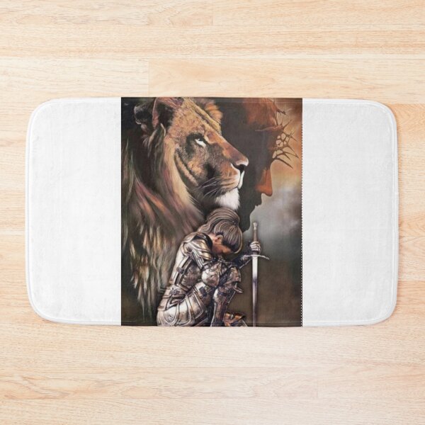 Item preview, Lady Warrior the Lion and Jesus Christ designed and sold by Rowena Jones.