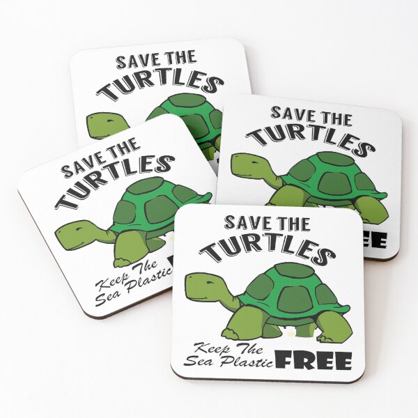 Item preview, Save the turtles keep the sea plastic free shirts, Save the turtles keep the sea plastic free masks, Save the turtles keep the sea plastic free stickers  designed and sold by Poussyarts.