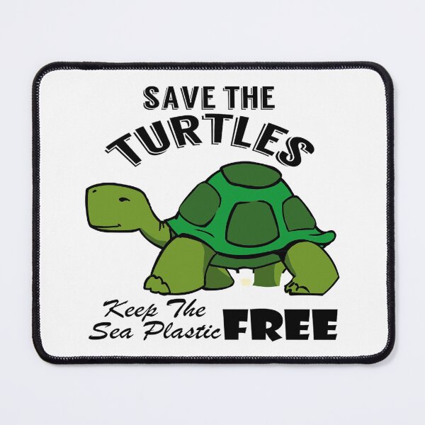 Item preview, Save the turtles keep the sea plastic free shirts, Save the turtles keep the sea plastic free masks, Save the turtles keep the sea plastic free stickers designed and sold by Poussyarts.