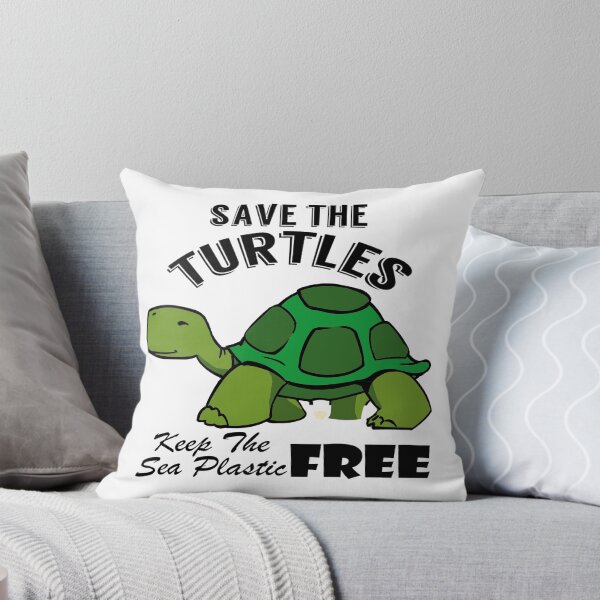 Item preview, Save the turtles keep the sea plastic free shirts, Save the turtles keep the sea plastic free masks, Save the turtles keep the sea plastic free stickers  designed and sold by Poussyarts.