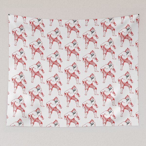 Item preview, North Korean Wrestler, DPRK - Red/Black designed and sold by radpidgeons.