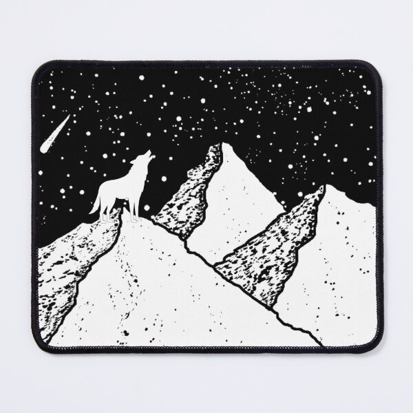 Item preview, A Lone Wolf designed and sold by LIENZO Graphics ⭐⭐⭐⭐.
