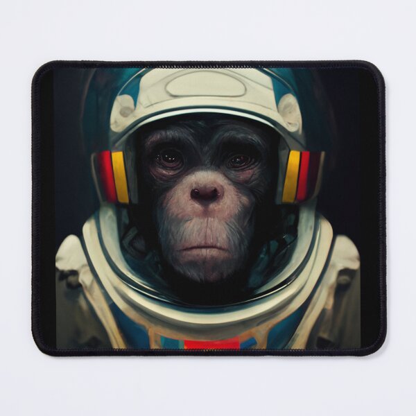 Item preview, Astronaut Chimp - best selling designed and sold by Aditya Bhole.