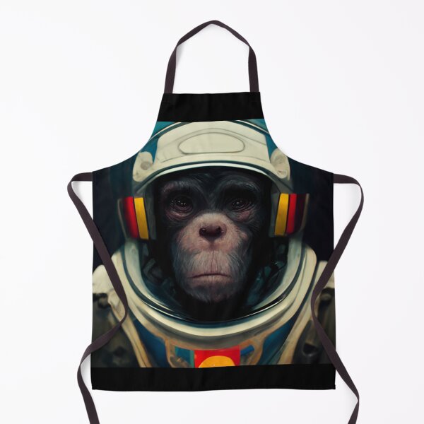Item preview, Astronaut Chimp - best selling designed and sold by Aditya Bhole.