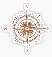 Compass Sticker