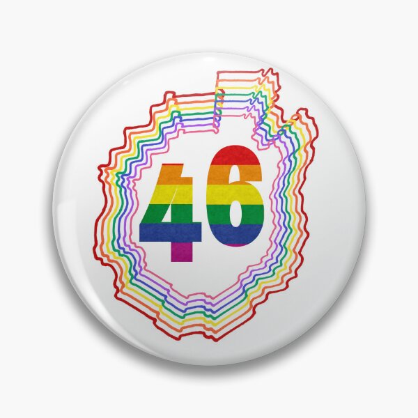 Item preview, ADK 46er Pride: show off all the stripes designed and sold by YonderAndBeyond.