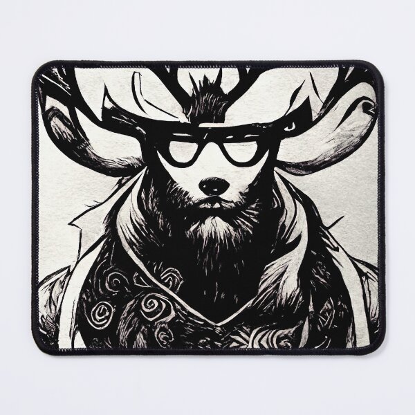 Item preview, Badass Reindeer designed and sold by Jada-Art-Shop.