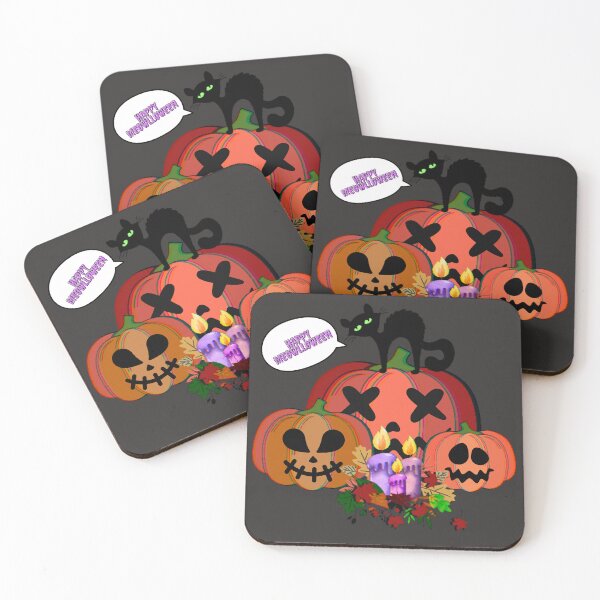 Item preview, Happy Meowlloween!! designed and sold by Vanessa Hogle.