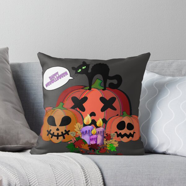Item preview, Happy Meowlloween!! designed and sold by Vanessa Hogle.