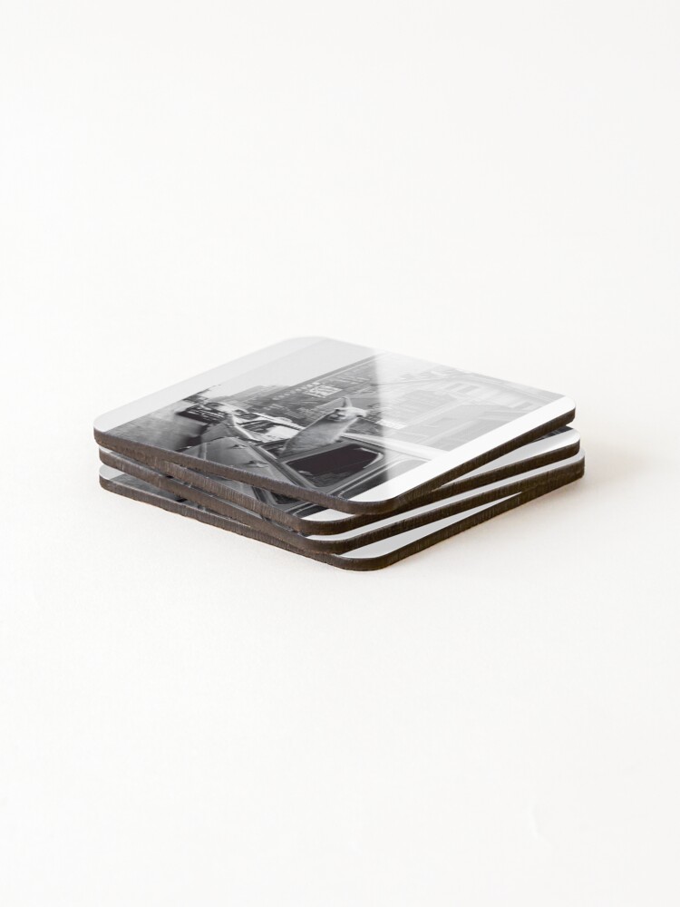 Alternate view of New York Llama Coasters (Set of 4)